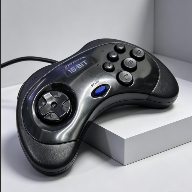 Game Controller for SEGA Genesis for 16 Bit Controller 6 Button Gamepad for SEGA MD Game Accessories