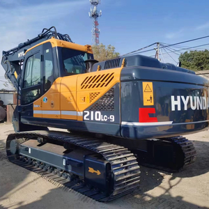 <b>Used</b> Hyundai 210-9 Hydraulic Excavator in Excellent Condition 21 Ton <b>Machine</b> Korea Core Gear Components Motor Engine for Sale - Product Image 1