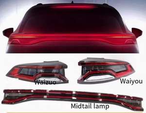 L'arrière de la voiture du feu arrière moyen passe à travers le feu arrière LED pour BYD TANG EV DMI - Product Image 4