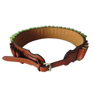 ล่าสัตว์กระสุน Bandolier หนังตลับโลโก้ที่กำหนดเอง - Product Image 2