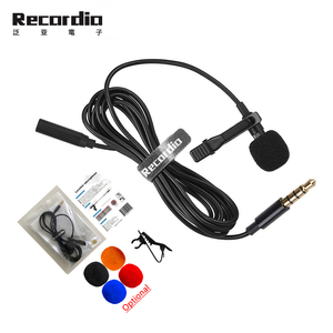 GAM-Mini micrófono Lavalier de solapa con Clip, 150mm, conector de salida de auriculares para teléfono Android, Smartphone, cámara <span class=keywords><strong>DSLR</strong></span>, 3,5 - Product Image 6