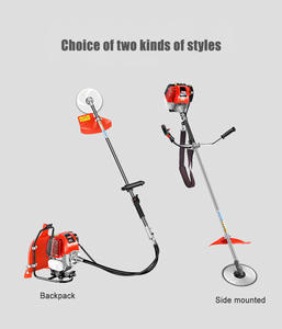 متعددة الوظائف المحترفة انزلاق توجيه الجرافة مستعملة غاز البنزين حقيبة الظهر جزازة فرشاة الة قطع المحرك 4 شوط للبيع - Product Image 5