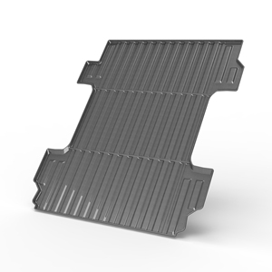 Forro de cama de camión 3D TPE de fácil limpieza resistente al desgaste, alfombrilla de carga, alfombrillas para maletero de coche para Ford F150 de 2 puertas 2012-2014 - Product Image 2