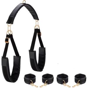 Регулируемый шлем для ног, с наручниками, БДСМ, товары для взрослых, альтернативный SM-реквизит - Product Image 1