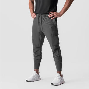Schnellt rocknende Jogging hose für das Training Herren hose Khaki Jogger für Herren Leichte Freizeit hose mit Taschen - Product Image 6