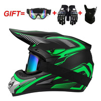 Casco Integral de Motociclismo para Hombre, Casco de Motocross Todoterreno, Casco Integral para Descenso de Montaña, Go Kart, Dirt Bike
