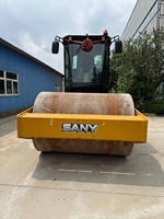 Rouleau compresseur d'occasion SANY SSR120C-10S à tambour unique de 12 tonnes, haute efficacité, excellent rapport qualité-prix, à vendre
