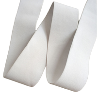 Bande élastique de haute qualité 5 cm, noire ou blanche, fournie par le fabricant, sangle élastique souple en nylon