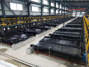 सोने और टिन अयस्क लाभ के लिए गुरुत्वाकर्षण विभाजक कंपन शेकर टेबल का उपयोग किया - Product Image 4