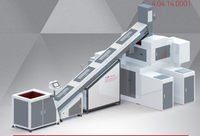 Équipement de préparation d'échantillons multifonctionnel intégré, concasseur à mâchoires, machine de division, taille de granulométrie fine, moteur 17,7 kW GUANGMING