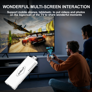 2026 U12 RK3539 STB 4K Streaming Wifi 6 Certificato <span class=keywords><strong>Youtube</strong></span> Smart Game Android 14 Fire TV Box Stick - Product Image 5