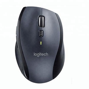 Logitech M705 Беспроводная лазерная большая мышь ноутбук компьютер USB двойной режим быстрое колесо - Product Image 1