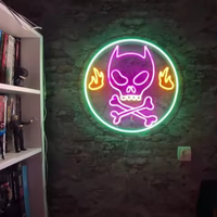 Conception libre personnalisée NO quantité minimale de commande Neon LED Lights Happy Birthday Lumineux Acrylic Sign