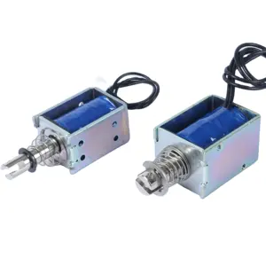 Solenoid Khung Mở Siêu Nhỏ 5V 6V 9V Tùy Chỉnh Điện Từ Kéo Đẩy Tuyến Tính Mini Dc 12V 24V - Product Image 4