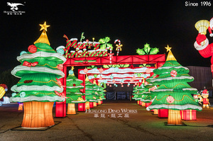 Grande Árvore De Natal Decoração De Iluminação Ao Ar Livre Personalizada Levou Decoração De Natal Natal Levou Pixel Tree Motif Light - Product Image 4