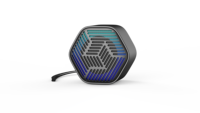 Draagbaar voor 5.3 luidspreker Wekker FM-radio TF-kaart Handsfree bellen Thuis Mini Plastic luidspreker Batterijduur 5-10 uur