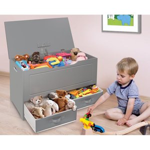 <span class=keywords><strong>Banc</strong></span> <span class=keywords><strong>de</strong></span> <span class=keywords><strong>rangement</strong></span> <span class=keywords><strong>de</strong></span> jouets gris moderne avec deux bacs en tissu pour l'école ou l'hôpital Boîte <span class=keywords><strong>de</strong></span> <span class=keywords><strong>rangement</strong></span> <span class=keywords><strong>de</strong></span> <span class=keywords><strong>coffre</strong></span> à jouets <span class=keywords><strong>Banc</strong></span> <span class=keywords><strong>de</strong></span> <span class=keywords><strong>rangement</strong></span> <span class=keywords><strong>de</strong></span> jouets - Product Image 1