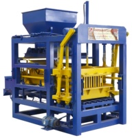QT 4-25 Machine de fabrication de briques en blocs de cendres volantes en ciment hydraulique automatique Prix de la machine à blocs creux automatique