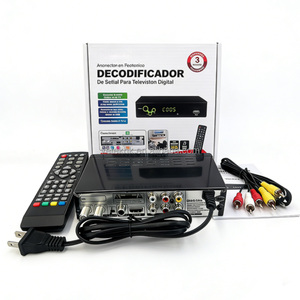 Decodificador TDT Full HD 1080P de Doble Núcleo, Receptor de TV Digital DVB-T2, Receptor con WiFi y USB, Certificado CE para Colombia - Product Image 4