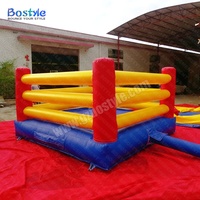 Ring de boxe gonflable de haute qualité pour location de fête foraine, arène de lutte gonflable