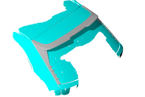 3 pcs/set Aileron de toit en fibre de carbone pour BMW Série 3 M3 G81 Touring 5 portes Estate 2021-2023 - Product Image 4