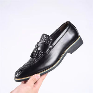 Calzado Formal de Lujo Estilo Italiano para Hombre, Zapatos Oxford de Piel Genuina con Bordado de Camuflaje, Hechos a Mano, Ligeros - Product Image 1