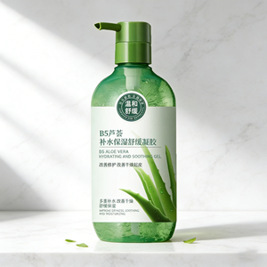 Gel Hidratante y Calmante de <span class=keywords><strong>Aloe</strong></span> <span class=keywords><strong>Vera</strong></span> para Rostro y Cuerpo, Cuidado Post-Solar y para Atenuar Cicatrices de Acné - Product Image 2