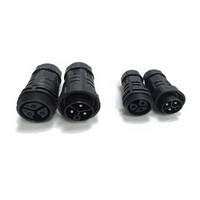 Connecteur M20 2 3 4 broches circulaire à souder, mâle/femelle, alimentation, étanche IP67