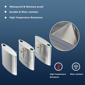 Système de gestion des billets, contrôle d'accès par code QR RFID, barrière à clapet anti-tailgating en acier inoxydable, tourniquet pour parc d'attractions - Product Image 4