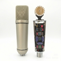 Microphone à condensateur professionnel pour studio d'enregistrement en direct