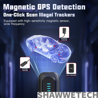 SHAWWETECH PD01 Détecteur portable RF et infrarouge, détecteur de caméra espion haute vitesse, scanner anti-espion