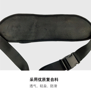 กระเป๋าคาดเอวกีฬา 600D ผ้าอ็อกซ์ฟอร์ดสีดำสำหรับวิ่งกลางแจ้งขวดน้ำอเนกประสงค์เข็มขัดใส่โทรศัพท์สำหรับทุกเพศ - Product Image 1