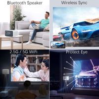 Mi Jia Mijia Projector 2 Full HD 1080P Proyector 800 ANSI Auto Keystone Corrección Home Theater Soporte 4K Video Android Beamer