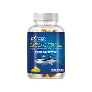 Besica OEM/ODM Premium DHA EPA Omega 3 Gélules Soutenir la santé du cerveau Huile de poisson DHA Huile d'algues Capsules d'huile de poisson de haute mer - Product Image 1