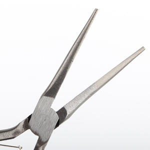 Pince à bec effilé rouge Xinrui Hardware de 4,5 pouces, à pointes coniques, à ressort, pour la découpe de fil de bijouterie DIY, en acier 45 - Product Image 2