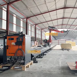 Gebrauchte lineare Schienenwagen Kuka Roboter für Holzfräsen effiziente und langlebige Maschine