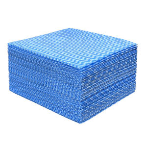 50 conteggi asciugamani per la pulizia usa e getta e strofinacci blu rosso asciugatura rapida riutilizzabile salviette per la pulizia usa e getta asciugamani da cucina - Product Image 1