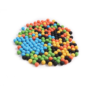1000 piezas/bolsa, 0.50 pulgadas (12.5 mm) Bola <span class=keywords><strong>de</strong></span> <span class=keywords><strong>goma</strong></span> suave para entrenamiento <span class=keywords><strong>de</strong></span> <span class=keywords><strong>paintball</strong></span> reutilizable - Product Image 6