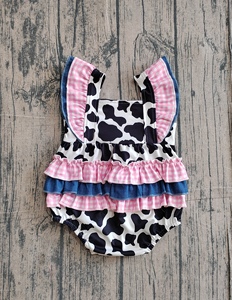 GSSO3131 Ensemble personnalisé pour petite fille active, broderie « maman's girl » rose, tenue à manches courtes, vente en gros pour enfants - Product Image 3
