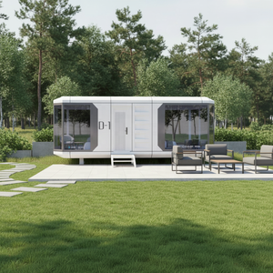 Luxuriöses <span class=keywords><strong>2</strong></span>-<span class=keywords><strong>3</strong></span> Schlafzimmer und Wohnzimmer Modernes Vorgefertigtes Smart Tiny Space Capsule Mobiles Modulares Containerhaus mit Küche - Product Image 4