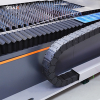 Machine de découpe laser à fibre automatique à double table d'échange 6000W 3015 6kW CNC pour tôles métalliques