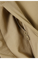 Veste décontractée rétro fonctionnelle multi-poches coupe-vent et imperméable en nylon à séchage rapide pour le quotidien en extérieur