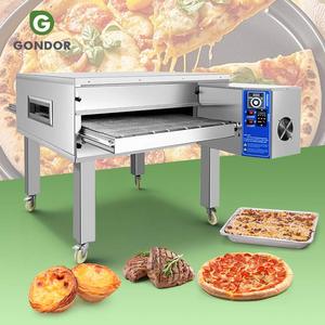 Horno Eléctrico de Pizza con Doble Banda Transportadora de 18 Pulgadas y 240 V - Product Image 1