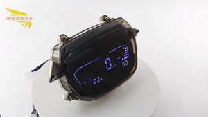 Velocímetro Digital de Luxo para Motocicleta Km Painel ZB110 XB110 DAYANG 100 Substituição/Reparo Novo Medidor de Motocicleta - Product Image 2