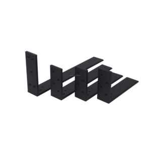 Bán Buôn Tùy Chỉnh Nổi Kim Loại L Khung Góc Có Thể Điều Chỉnh Sắt Kim Loại Tường Khung Giá Cho Gấp Kệ Gắn Góc - Product Image 3