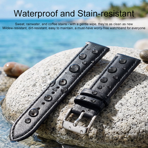 <span class=keywords><strong>Bracelet</strong></span> de <span class=keywords><strong>montre</strong></span> en <span class=keywords><strong>cuir</strong></span> microfibre avec <span class=keywords><strong>boucle</strong></span> déployante de remplacement, <span class=keywords><strong>bracelet</strong></span> en <span class=keywords><strong>cuir</strong></span> microfibre de 20 mm pour hommes et femmes - Product Image 3