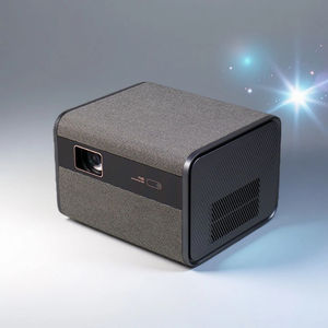 ลำโพง5W แบบคู่แอนดรอยด์4K BT5.4สั้น LED โปรเจ็คเตอร์2G สำหรับ <span class=keywords><strong>Netflix</strong></span> การสตรีมมิ่งในยูทูป - Product Image 1