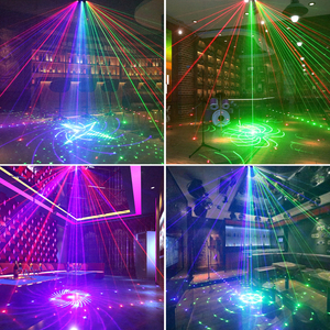 Ysh 15 עיניים דיסקו קישוט <span class=keywords><strong>dmx</strong></span> מקרן ליל כל הקדושים dj אורות עץ חג המולד עבור פסטיבל הבית חג המולד תאורה יום חג המולד תאורה - Product Image 4