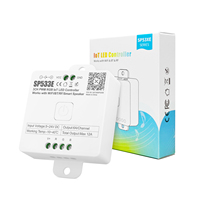 Contrôleur LED RGB IoT PWM 1 canal SP533E, contrôle par application, commande vocale Alexa Google Home, synchronisation musicale, DC5V-24V, garantie 3 ans