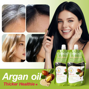 Per 500ml OEM nero colorante per capelli Shampoo chiaro tipo acqua nessuna macchia colore veloce olio di Argan di grado Premium copertura 100% permanente - Product Image 4